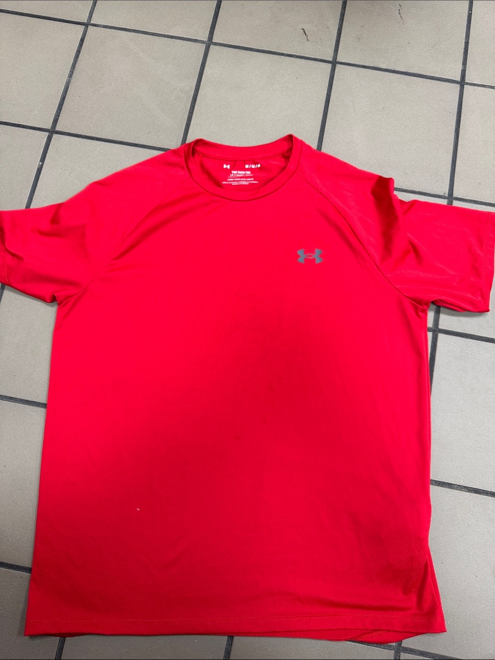 Under Armour Men’s Bright Red Short Sleeve Tech Tee
